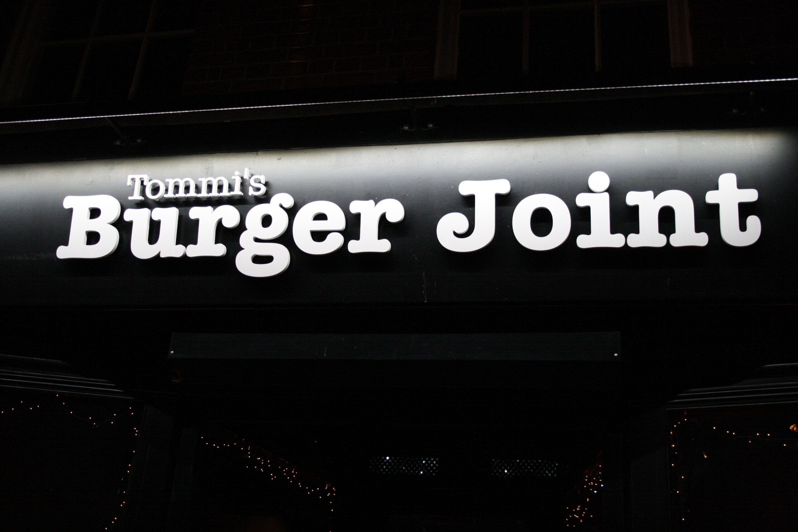 Eat Here: Tommi's Burger Joint, Marylebone 