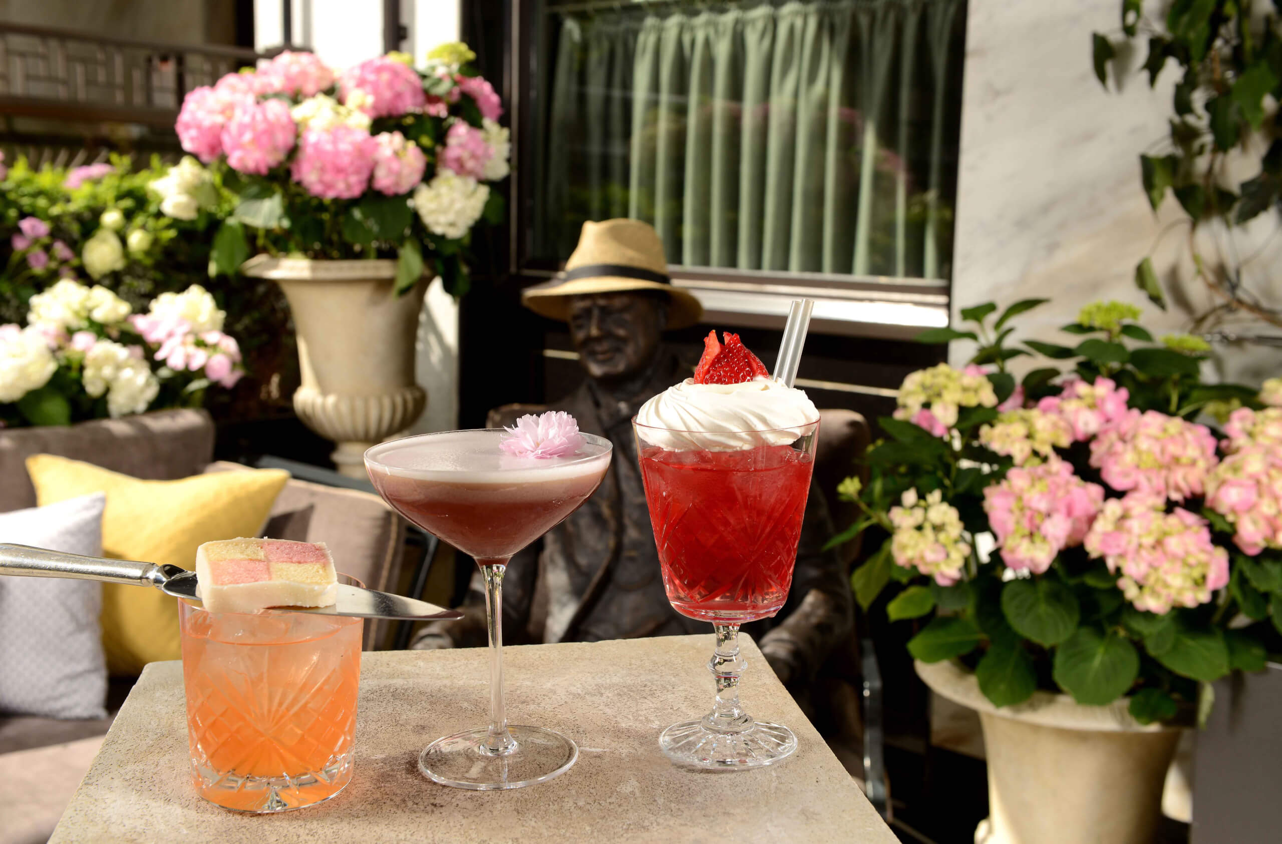 The Churchill Bar & Terrace - Summer Cocktails 2015 x 2
