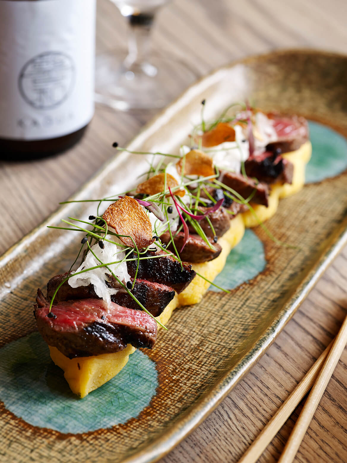 Beef Fillet, Daikon, Lemon