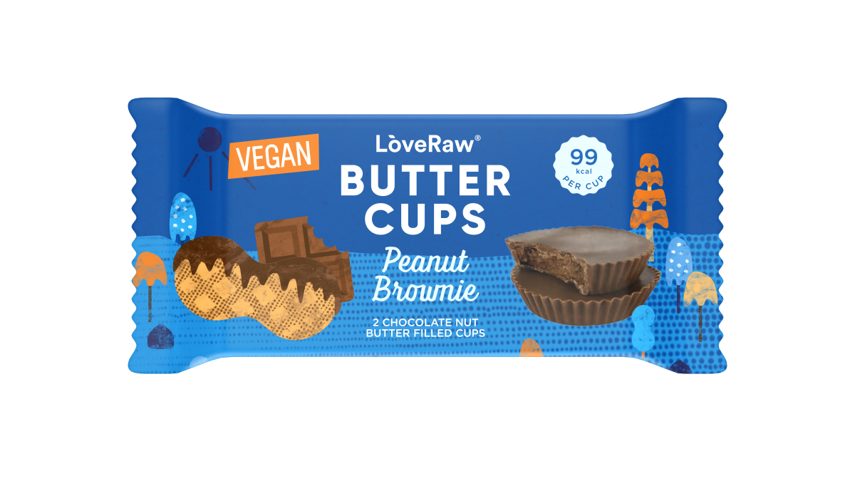 LoveRaw Peanut Brownie Butter Cup