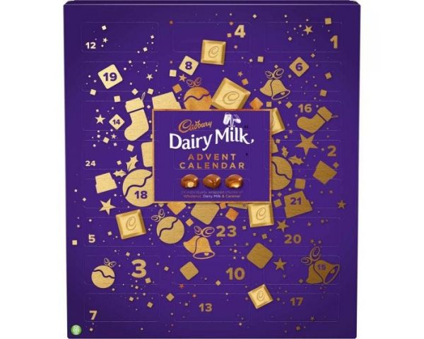 Dairy Milk advent calendar, best Chocolate Advent Calendars 2020