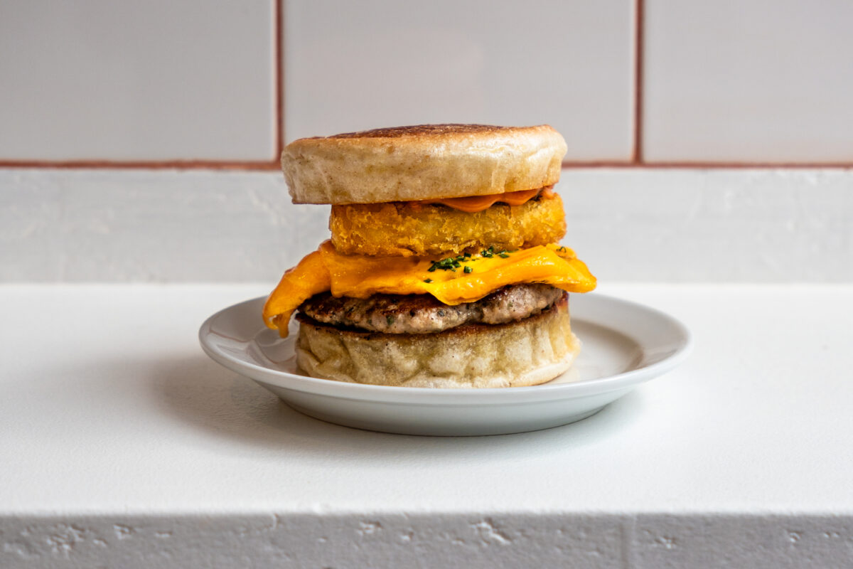 best new restaurants in London, Big Brisket sandwich at Donny’s Deli London Fields with smoked steak and gravy dip