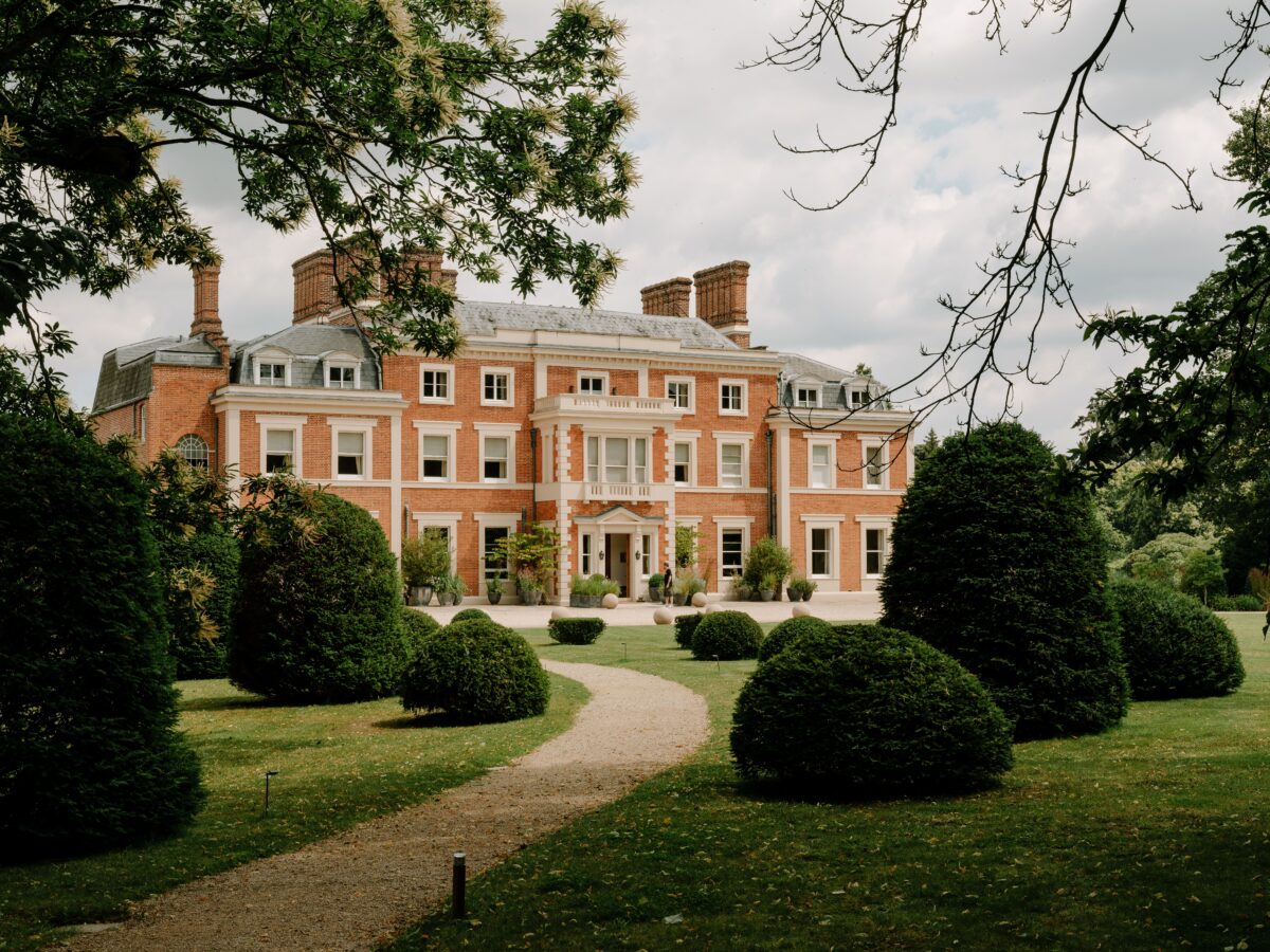 Heckfield Place Hampshire autumn