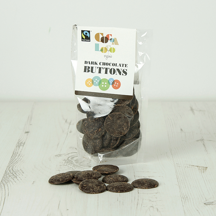 Cocoa Loco Dark Chocolate Buttons, best fairtrade chocolate brands, fairtrade chocolate brands, fairtrade chocolate brands 2019, fairtrade chocolate, fairtrade fortnight