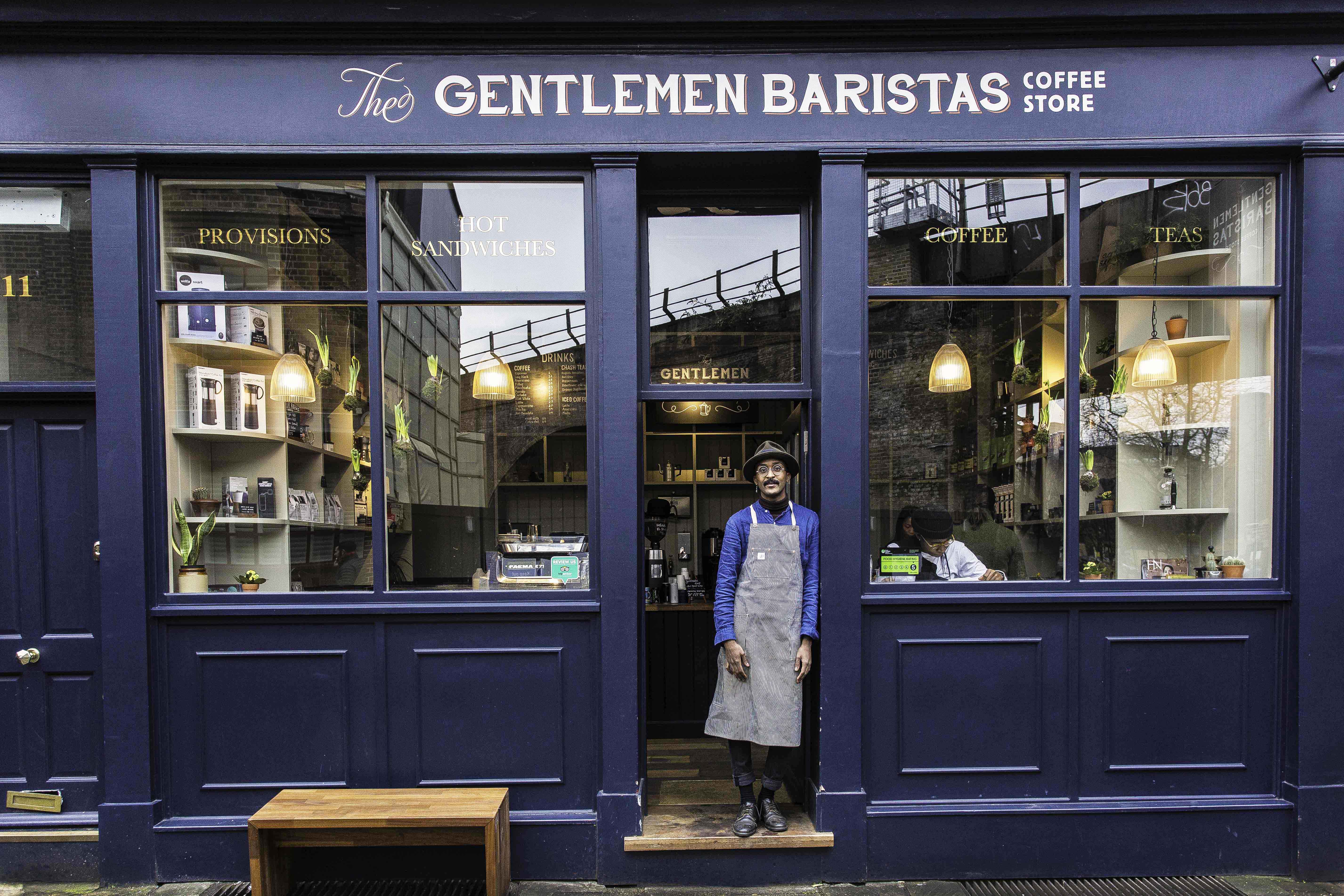 The Gentlemen Baristas free coffee