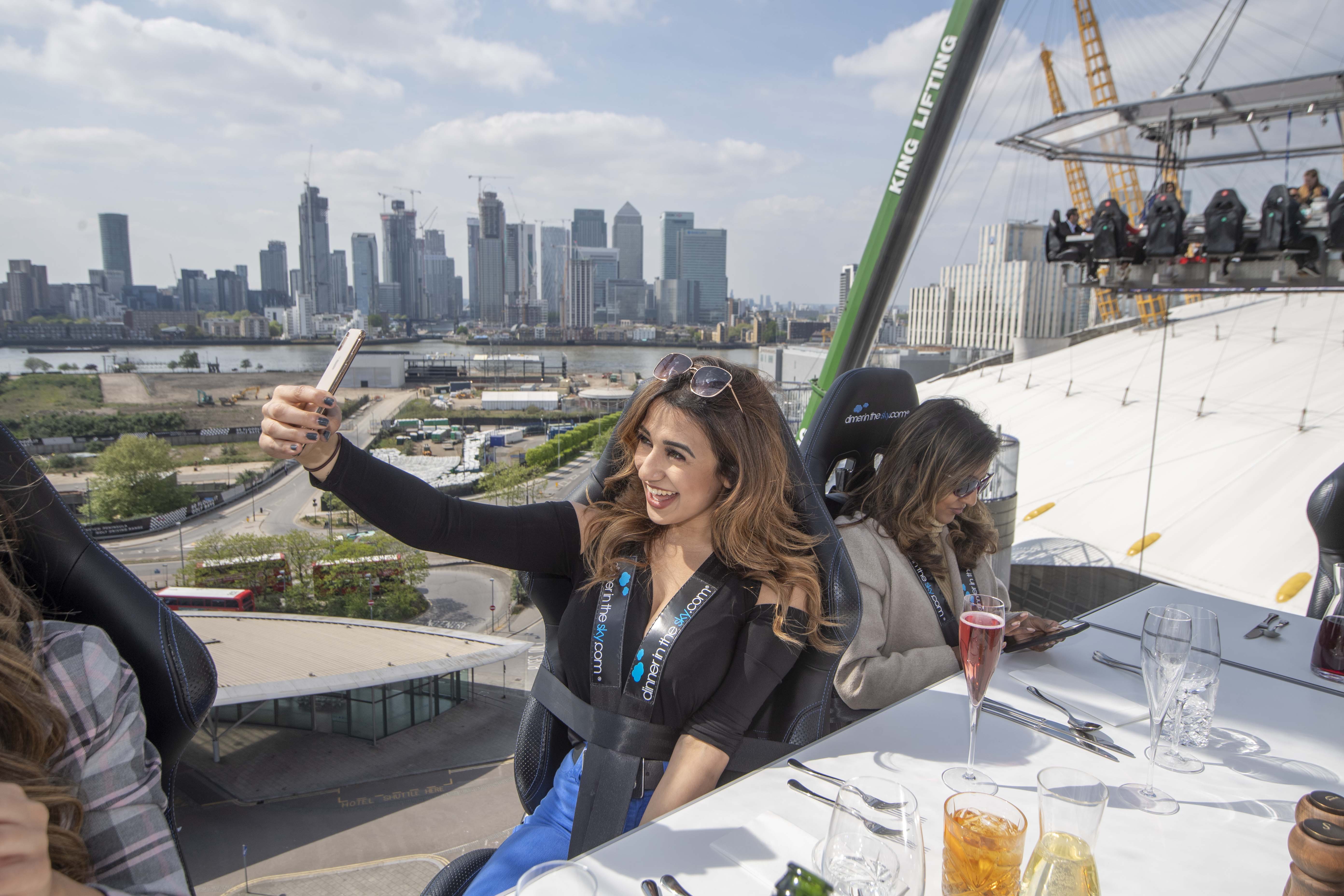 Bottomless Brunch in the Sky, london in the sky review, london in the sky brunch